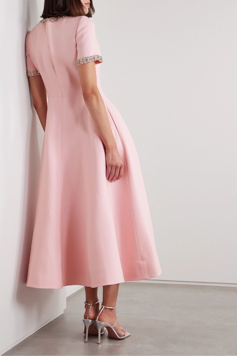 Silva - Luxury Rhinestone Bowknot Dress
